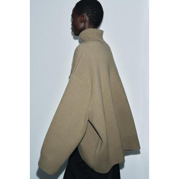 ZARA ZW COLLECTION COMBINED LACE SKIRT - Picture 5 of 9